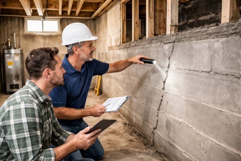 Basement Crack Repair in Sonoma, CA