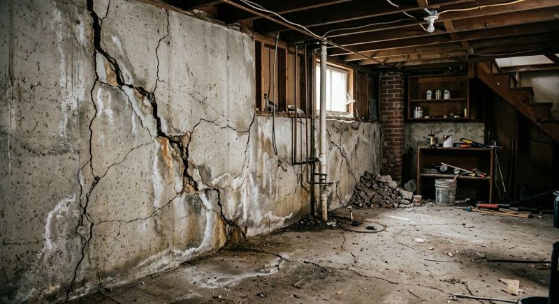 Basement Crack Repair in Sonoma, CA