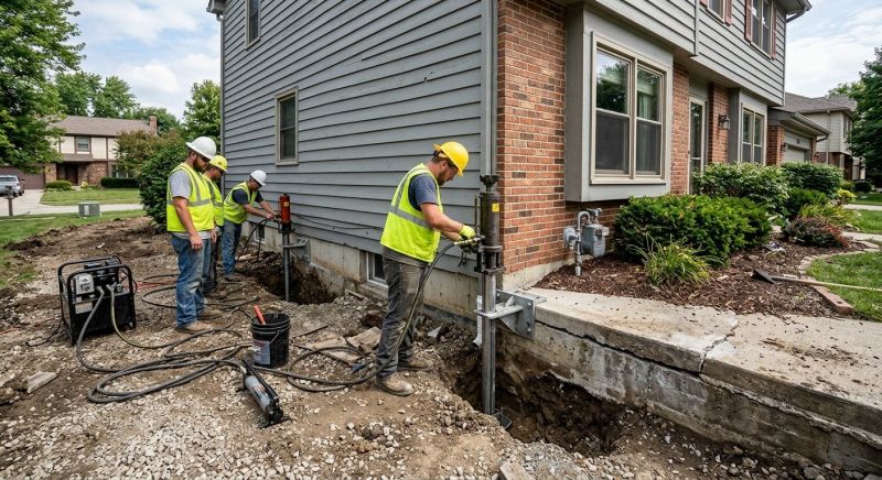 Basement Stabilization in Sonoma, CA
