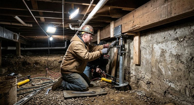 Basement Underpinning in Sonoma, CA