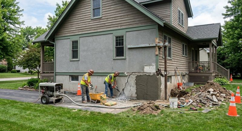 Building Foundation Repair in Benicia, CA