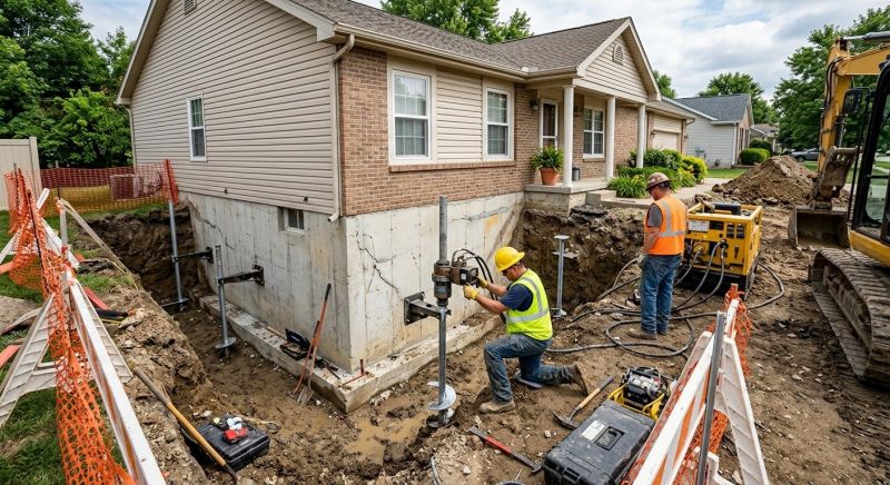 Building Foundation Repair in Cotati, CA