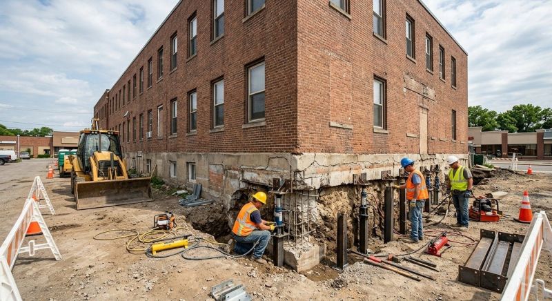 Commercial Foundation Repair in Sonoma, CA