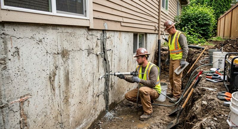 Cracked Foundation Repair in Angwin, CA