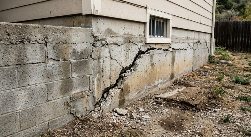 Cracked Foundation Repair in Marin County, CA