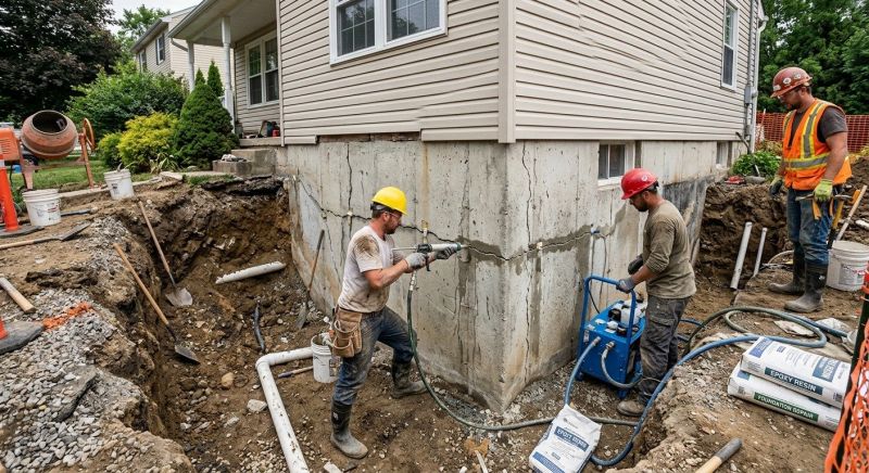 Cracked Foundation Repair in Solano County, CA