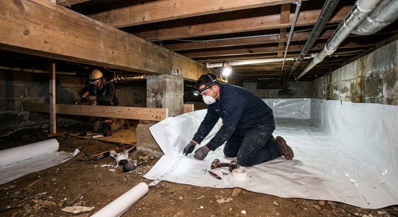 Crawl Space Leveling in Sonoma, CA
