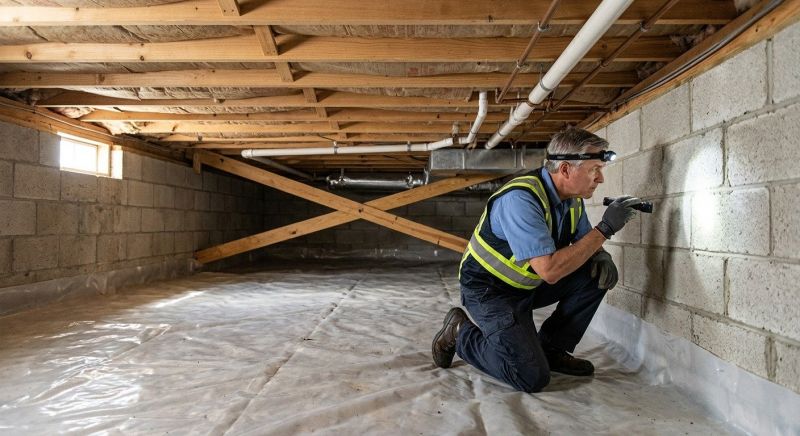 Crawl Space Leveling in Sonoma, CA
