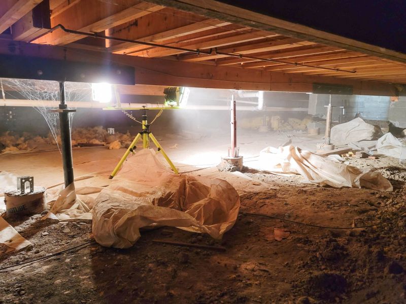 Crawlspace Foundation Repair in Angwin, CA