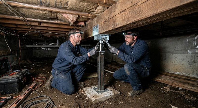 Crawlspace Foundation Repair in Larkspur, CA