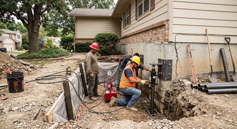 Deep Foundation Repair in Sonoma, CA