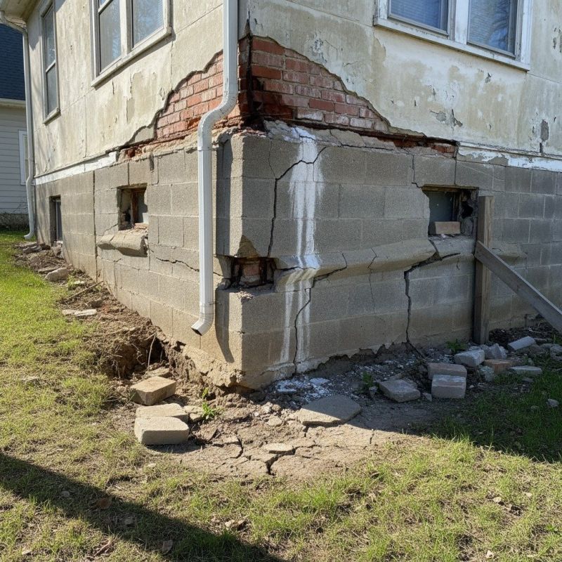 Foundation Crack Repair in Larkspur, CA