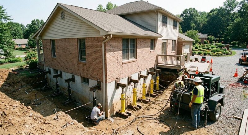 Foundation Jacking in Angwin, CA