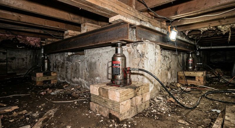 Foundation Jacking in Angwin, CA
