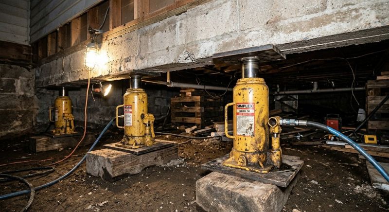 Foundation Jacking in Fairfield, CA