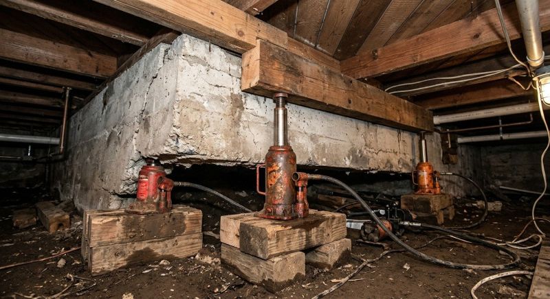 Foundation Jacking in Rohnert Park, CA