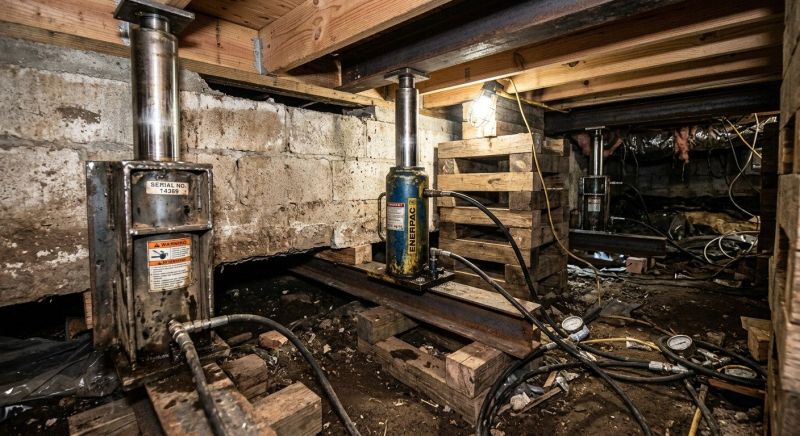 Foundation Jacking in San Anselmo, CA