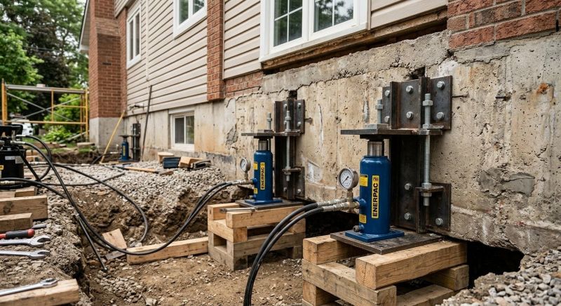 Foundation Jacking in Sonoma County, CA