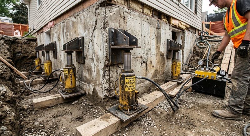 Foundation Jacking in Suisun City, CA