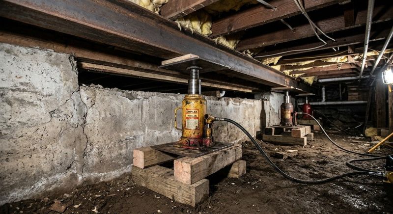 Foundation Jacking in Vallejo, CA