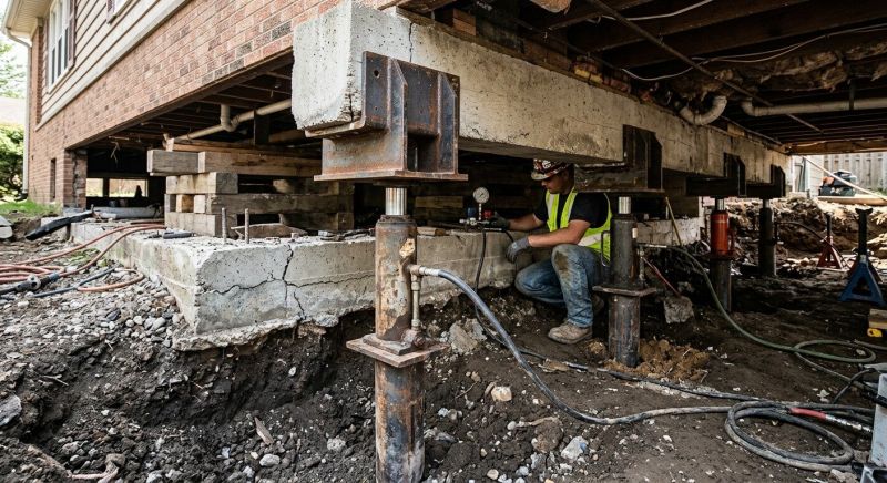 Foundation Lifting in Sonoma, CA