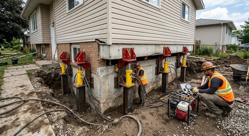 Foundation Lifting in Napa County, CA