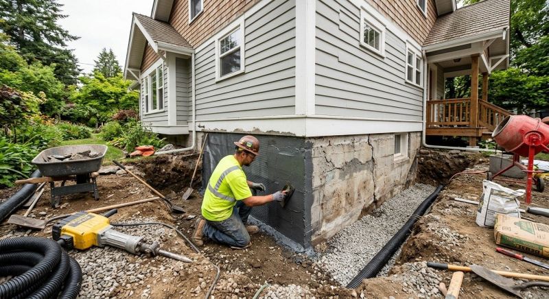 Foundation Renovation in Sonoma, CA