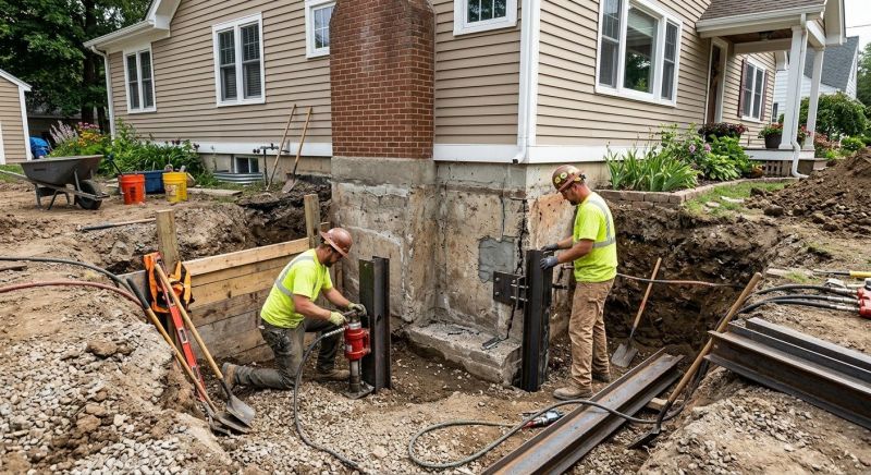 Foundation Repair in Larkspur, CA