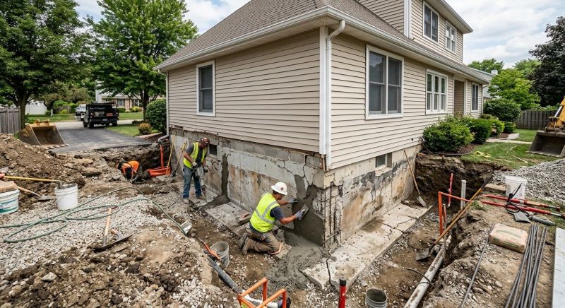 Foundation Restoration in Sonoma, CA