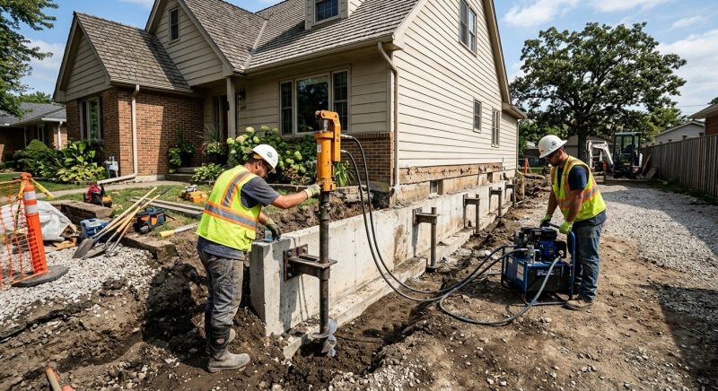Foundation Stabilizing in Greenbrae, CA
