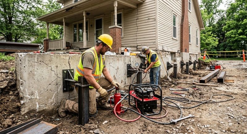 Foundation Stabilizing in Larkspur, CA