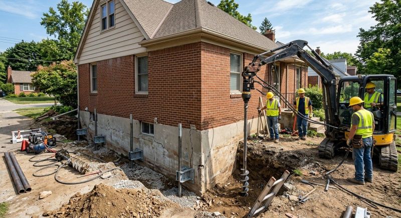 Foundation Stabilizing in Larkspur, CA