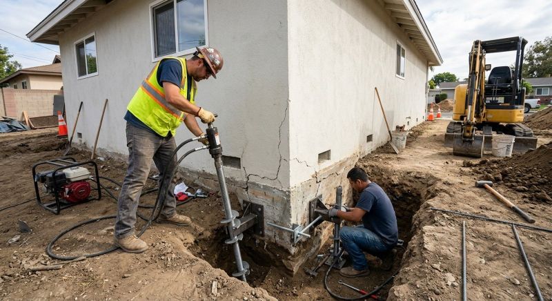 Foundation Stabilizing in Saint Helena, CA