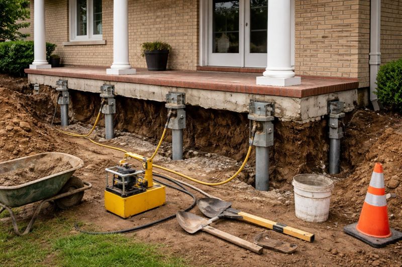 Foundation Stabilizing in Santa Rosa, CA