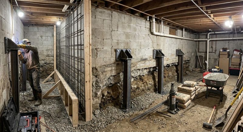 Foundation Stabilizing in Solano County, CA