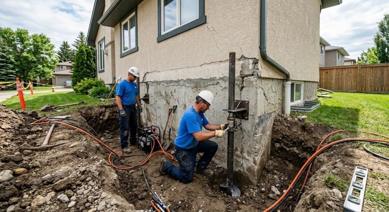 Helical Pile Installation in Sonoma, CA