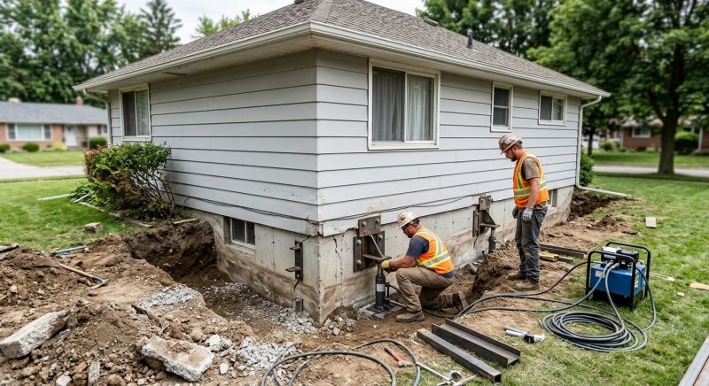 House Foundation Repair in Fairfield, CA