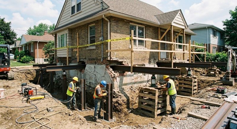 House Foundation Repair in Marin County, CA