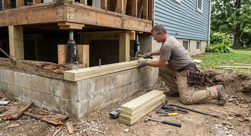 House Foundation Repair in Marin County, CA