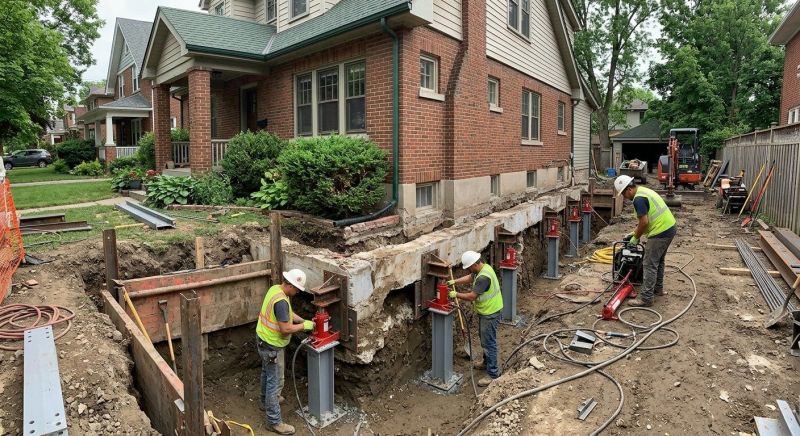 House Underpinning in Sonoma, CA