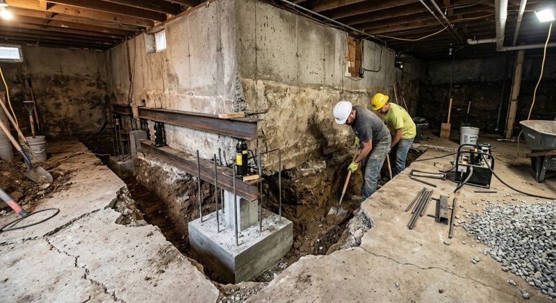 House Underpinning in Sonoma, CA