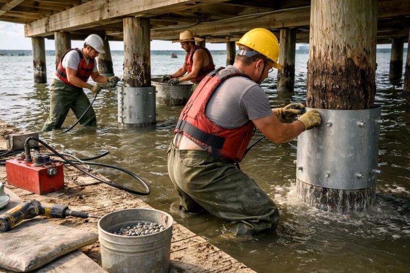 Piling Repair in San Rafael, CA