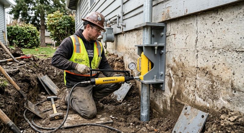 Settling Foundation Service in Sonoma, CA