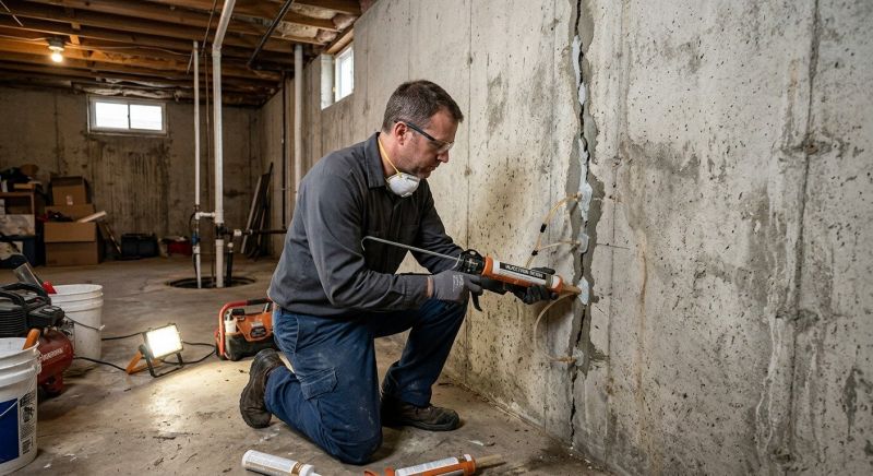 Structural Crack Repair in Sonoma, CA