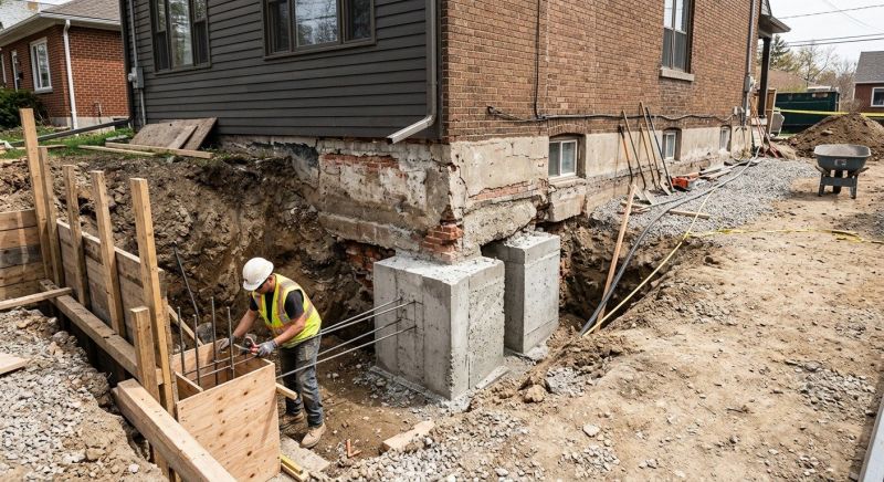 Structural Underpinning in Sonoma, CA