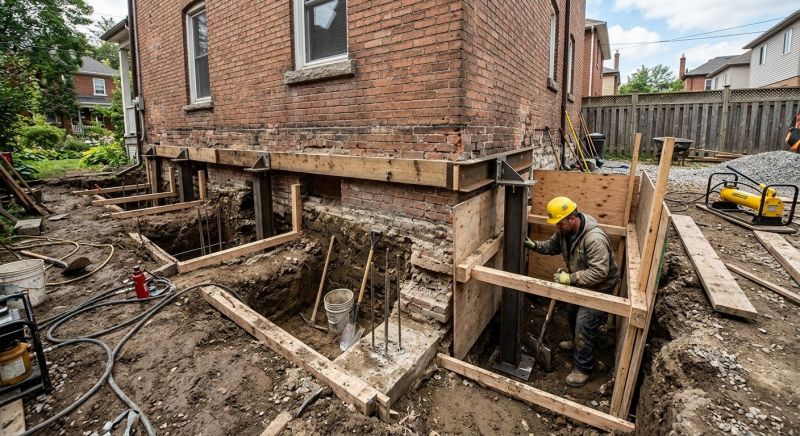 Underpinning Repair in Sonoma, CA